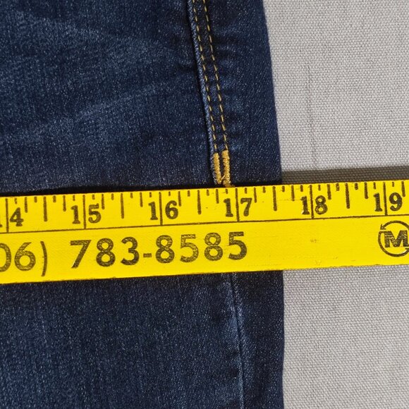 Democracy jeggings women's size 8 ink blue Jean "Ab"Solution stretchy - Picture 9 of 12